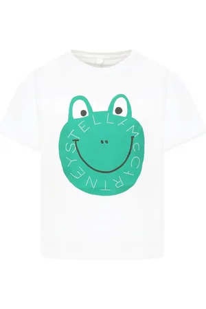 Stella McCartney Camiseta con rana estampada