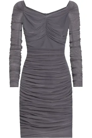 Dolce & Gabbana Vestido corto fruncido