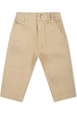 Diesel Pantalones de tejido de gabardina
