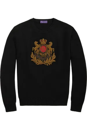 Ralph Lauren Jersey de cachemira bordado