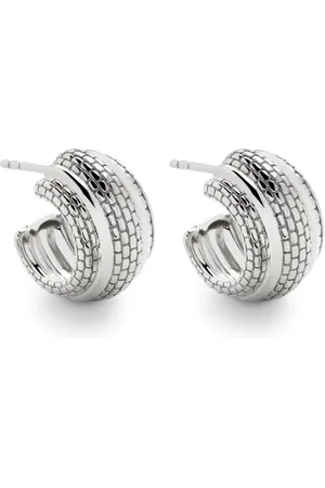 Monica Vinader Pendientes de aro Heirloom pequeños
