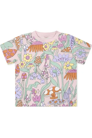 Stella McCartney Camiseta con estampado floral