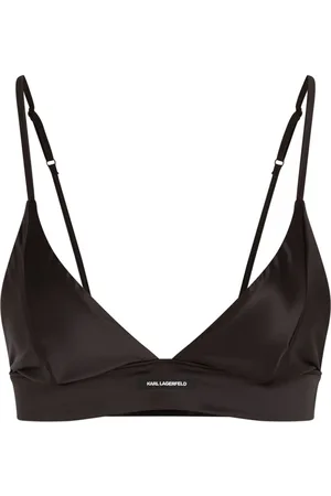 Karl Lagerfeld Sujetador triangular con logo