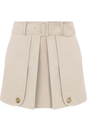 Moschino Falda corta plisada