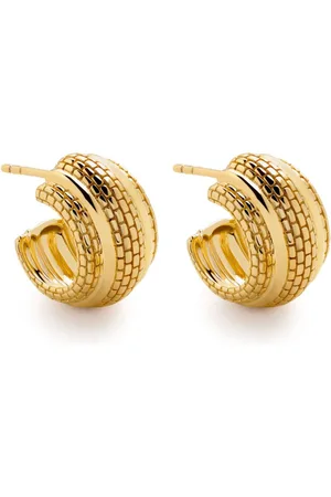 Monica Vinader Pendientes de aro Heirloom pequeños