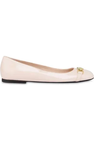 Moschino Bailarinas con placa del logo