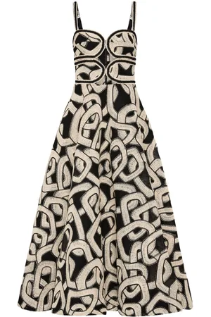 Rebecca Vallance Vestido midi Catena