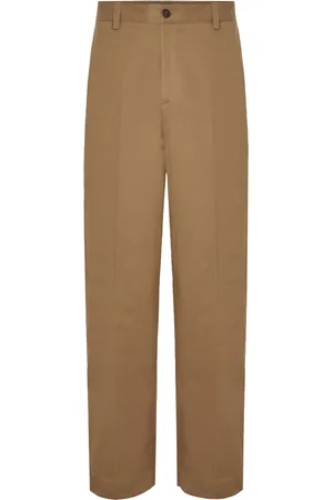 Maison Kitsuné Pantalones rectos con pinzas