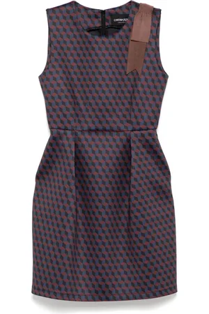 Cynthia Rowley Vestido con lazo en el hombro