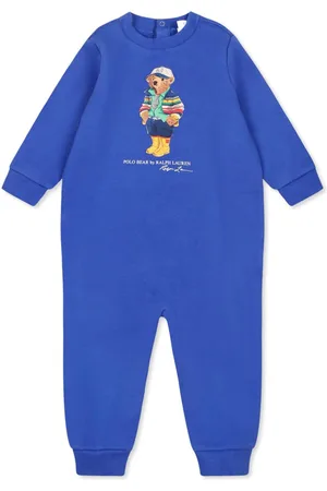 Ralph Lauren Pelele con estampado Polo Bear