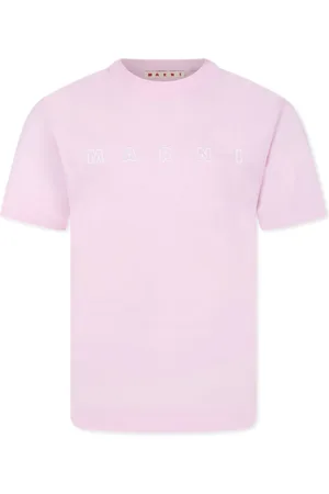 Marni Camiseta con logo estampado