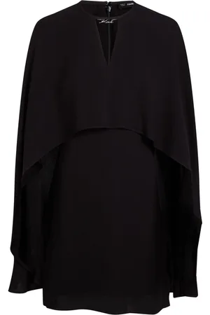 Karl Lagerfeld Vestido corto estilo capa