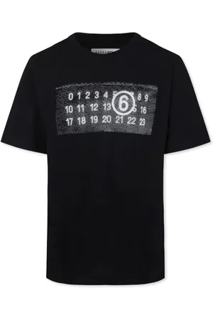 Maison Margiela Camiseta con números estampados