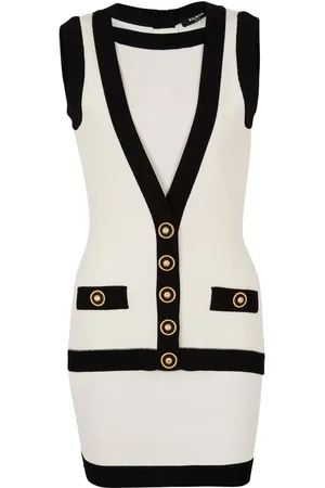 Balmain Vestido corto de punto
