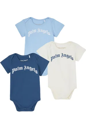 Palm Angels Pack de tres bodies con logo redondeado