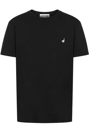 Moschino Camiseta con pato bordado