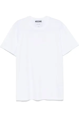 Moschino Camiseta con logo en relieve