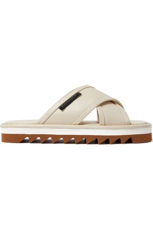 Stella McCartney Chanclas con parche del logo
