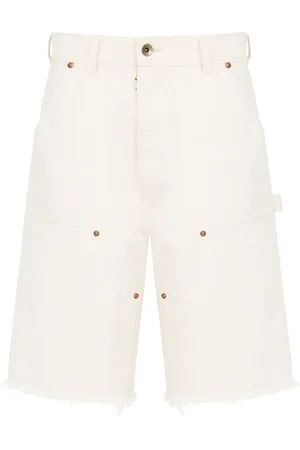 Maison Margiela Pantalones vaqueros cortos con cremallera