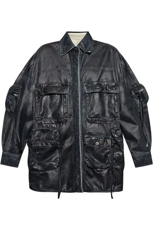 The Attico Chaqueta vaquera con múltiples bolsillos