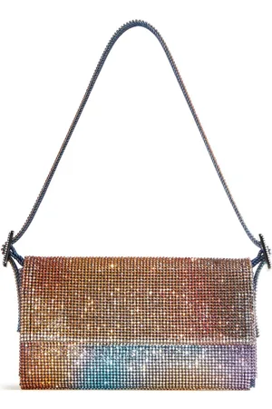 BENEDETTA BRUZZICHES Bolso de hombro Vitty La Mignon con strass