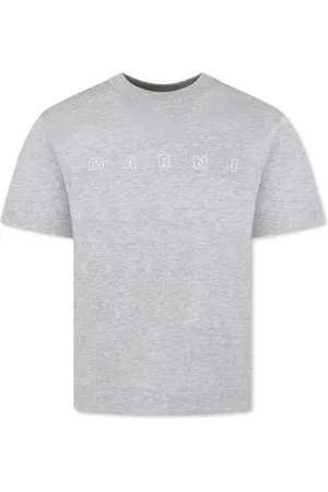 Marni Camiseta con logo estampado