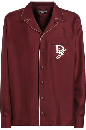 Dolce & Gabbana Camisa con logo bordado