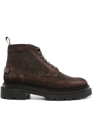 santoni Botas de montaña de ante
