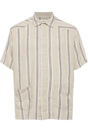 OLIVER SPENCER Camisa a rayas