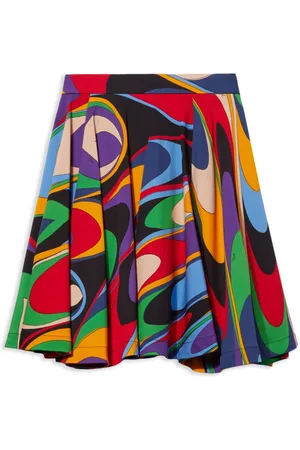 PUCCI Junior Falda con estampado Onde