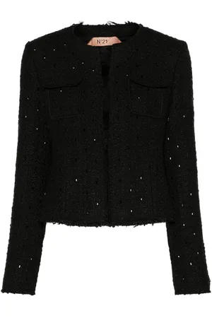 Nº21 Chaqueta con apliques de cristal