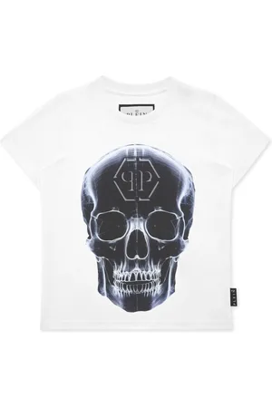 Philipp Plein Camiseta con calavera estampada