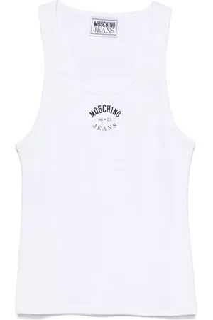Moschino Top con logo estampado