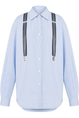 Moschino Camisa con tirantes estampados