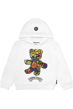 Philipp Plein Sudadera con capucha y motivo Teddy Bear