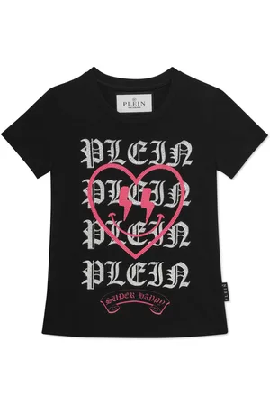 Philipp Plein Camiseta con motivo de corazón