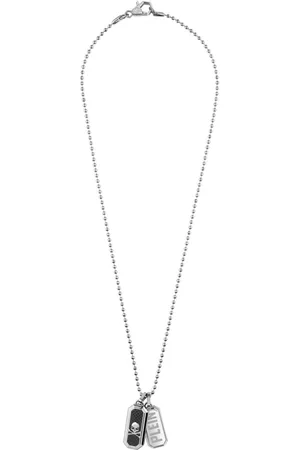 Philipp Plein Collar con etiqueta con logo