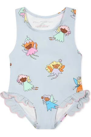 Stella McCartney Bañador con estampado gráfico