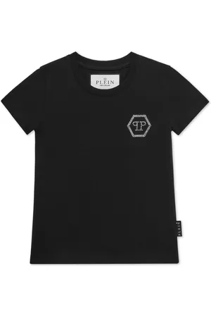 Philipp Plein Camiseta con aplique del logo
