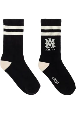 AMIRI Calcetines con logo en intarsia