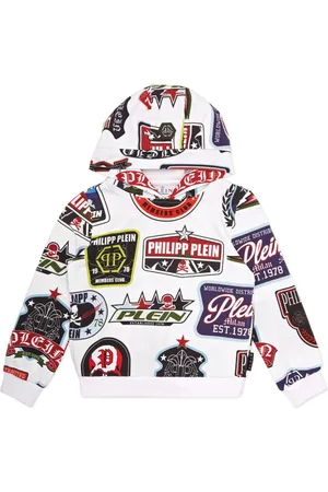 Philipp Plein Sudadera con capucha y logo