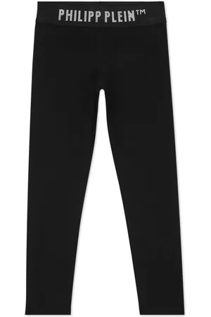 Philipp Plein Leggins con aplique del logo