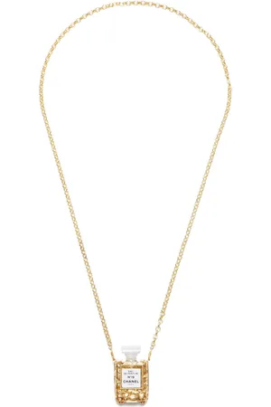 CHANEL Collar con colgante de perfume 1990