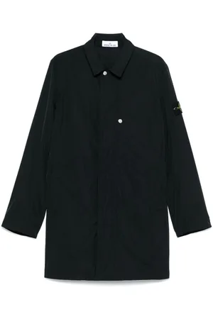 Stone Island Abrigo con distintivo Compass