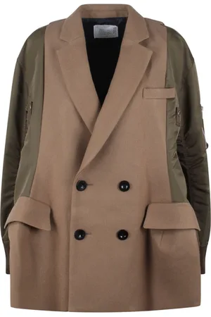 SACAI Chaqueta bómber con paneles