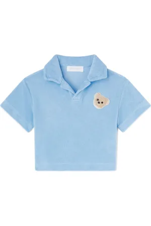 Palm Angels Polo con aplique de oso