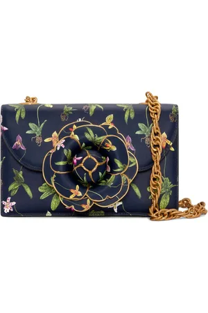 Oscar de la Renta Bolso TRO con estampado Orchid