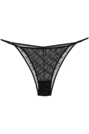 Kiki de Montparnasse Bragas Handcuff con apliques de strass