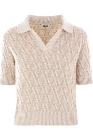 Fendi Polo con bordado FF