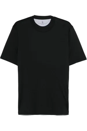 Brunello Cucinelli Camiseta con cuello redondo